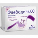 Флебодиа 600, табл. п/о пленочной 600 мг №15
