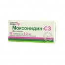Моксонидин-СЗ, табл. п/о пленочной 0.2 мг №28