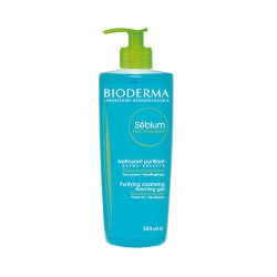 Гель-мусс, Bioderma (Биодерма) 500 мл арт. 028664I Себиум очищающий пенящийся флакон с помпой-дозатором