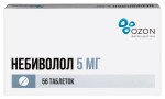Небиволол, таблетки 5 мг 56 шт